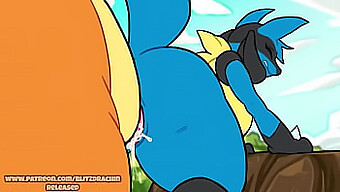 Fap To Charizard'S Hardcore Fucking Of Lucario'S Tight Pussy